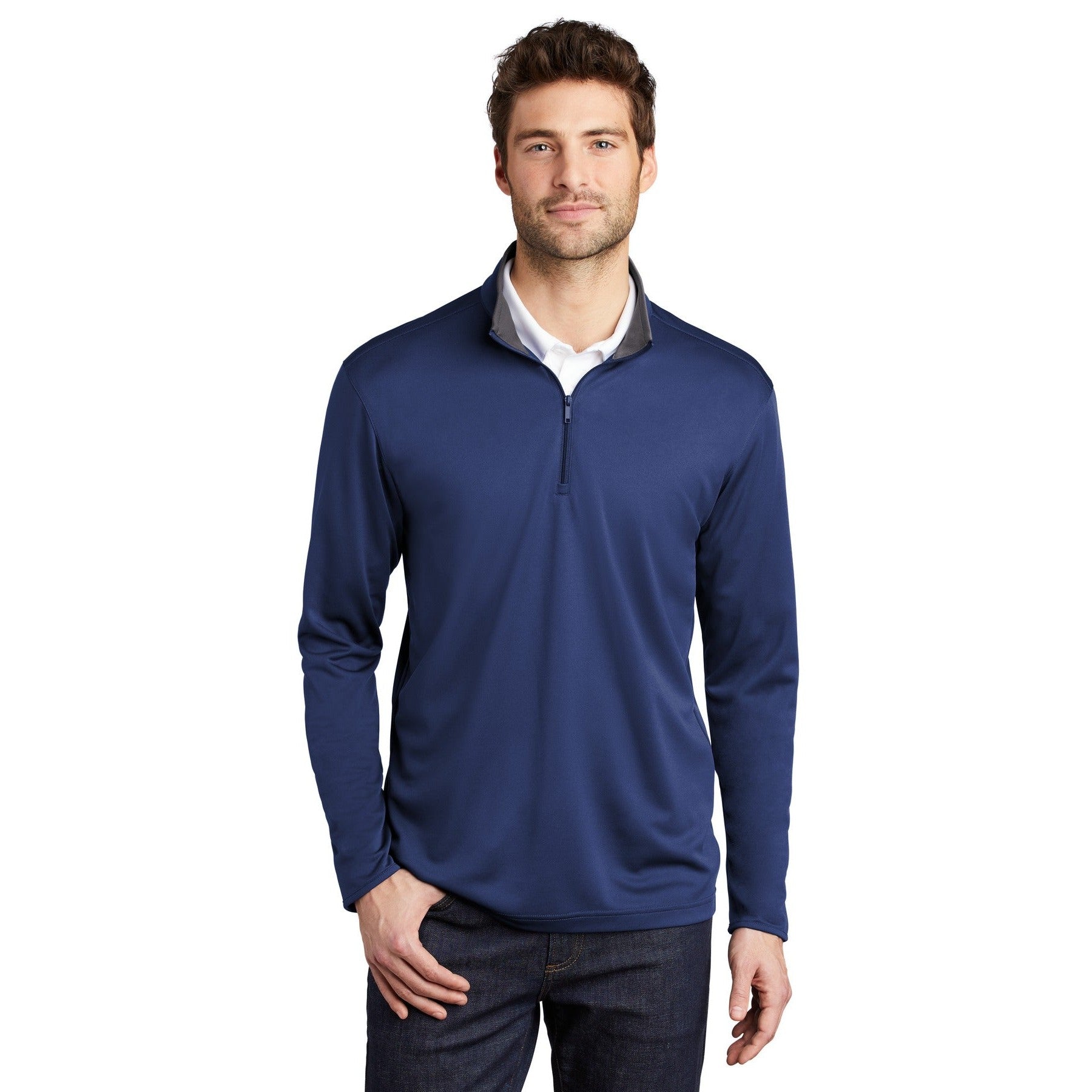 Port Authority-Port Authority ® Silk Touch ™ Performance 1/4-Zip K584-MedTech-4